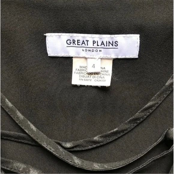 GREAT PLAINS London Minnesota Leopard Print Dress Tunic 4 Like New - Picture 6 of 15